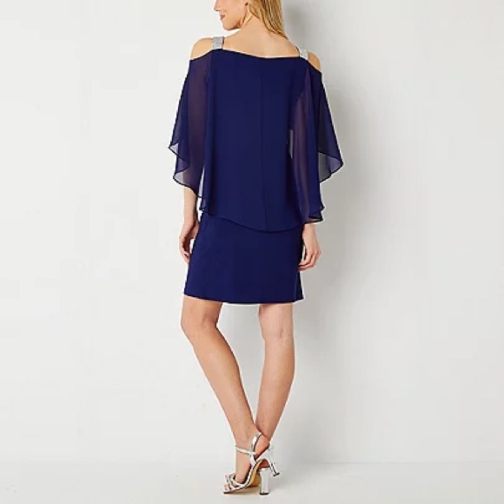 Blue dress